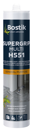Bostik H551 Supergrip Multi 290 ml Grau (ehem. Superfix)